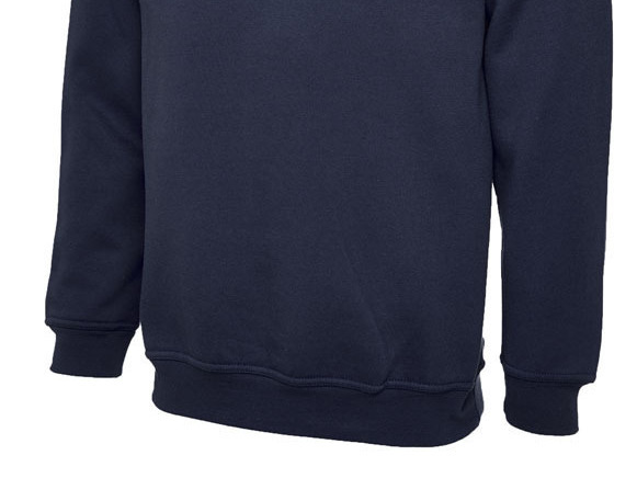 Arbeits Sweatshirt Pullover wärmende Arbeitssweatshirt innen angeraut Berufspullover Herren Kleidung