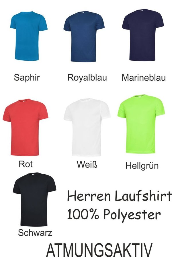 Atmungsaktiv Ultra Cool Herren T-Shirt Laufshirt gestaltet online kaufen günstig