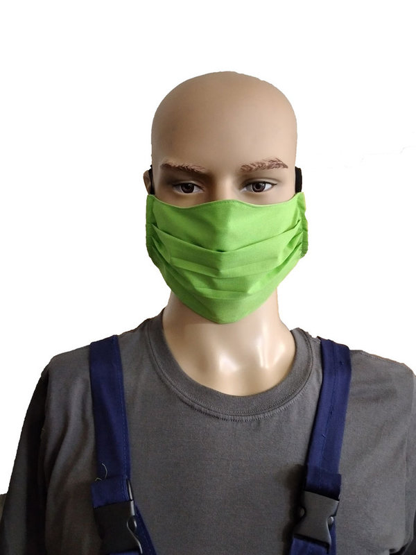 Staubmaske Mundschutz Nasenschutz Mask zum Binden 2-lagig
