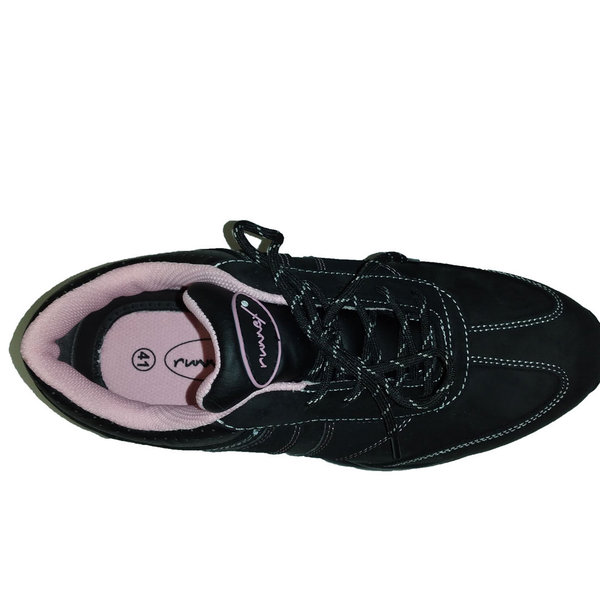 Frauen sportlich Arbeitshalbschuhe Damengröße 41 42 Sicherheitsschuhe schwarz rosa Black Schuhe Big