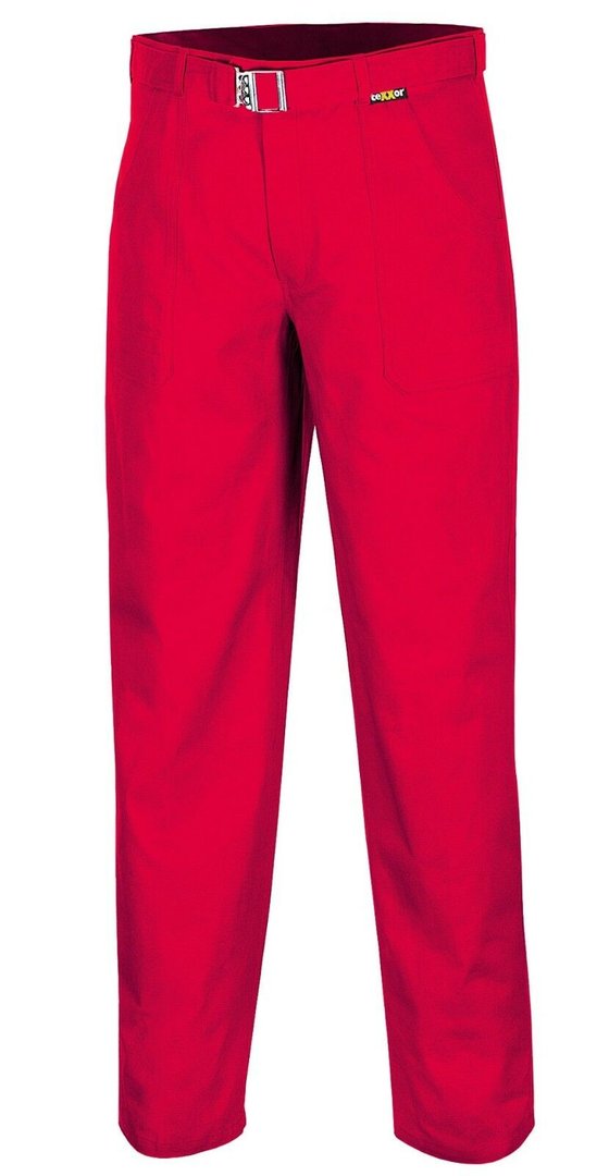 Arbeitshose Bundhose Berufshose Hose rote Bekleidung für den Arbeitsplatz