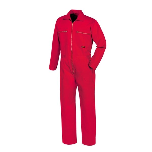 Arbeitsoverall rot Gartenbau Kleidung Arbeitsoverall roter Arbeitsanzug Herren Zipper Hosenanzug
