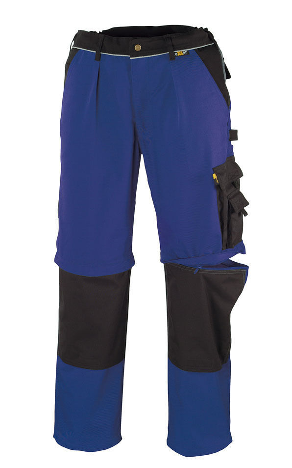 Arbeitshose Bundhose Shorts Elektriker Hose Größe 98, 110 Herren blau schwarz Kniepolstertaschen
