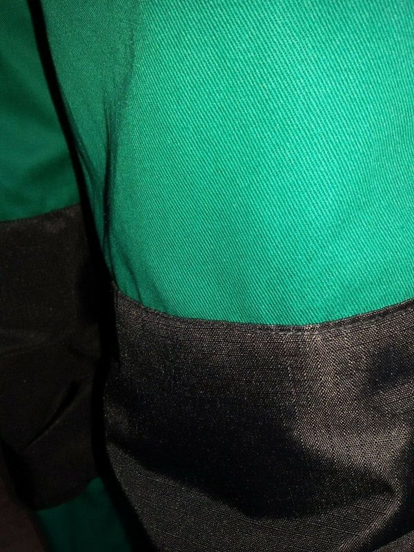 Arbeitshose Gärtnerhose Bundhose Hose grün schwarz Kniepolstertaschen