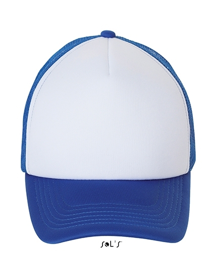 College Caps blau weiß