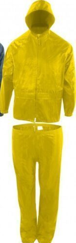 Bullstar Regenkleidung Regenhose oder Regenjacke gelb Regenschutz Hose Jacke 