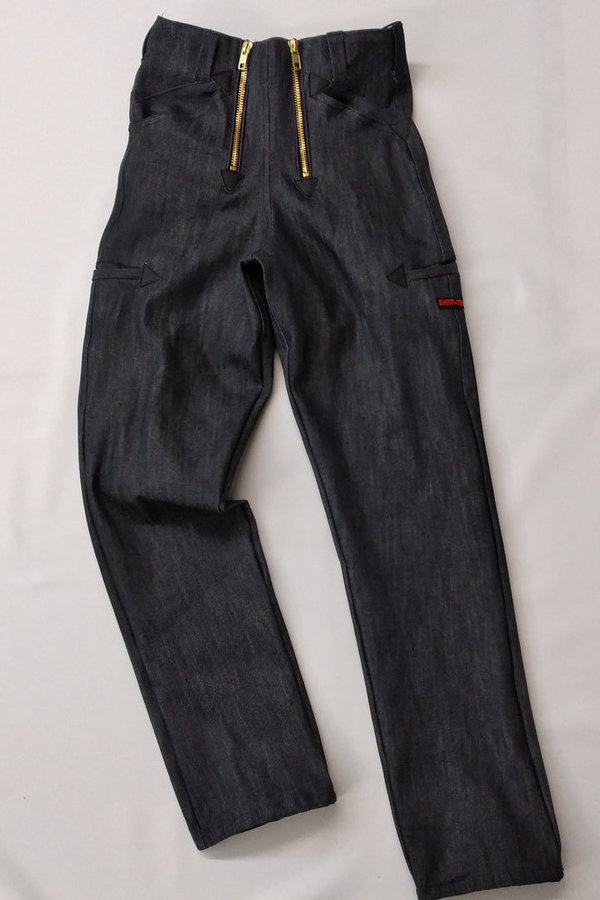 Restposten Arbeitshose Jeans Hose Zunft Zunfthose aus Jeans schwarz Worker Hose