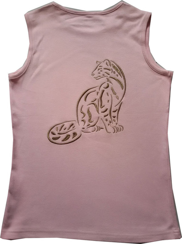 Damen Shirt Raubkatze Gepard Gestickt Größe S  T-shirt gestalten lassen günstig kaufen online kaufen