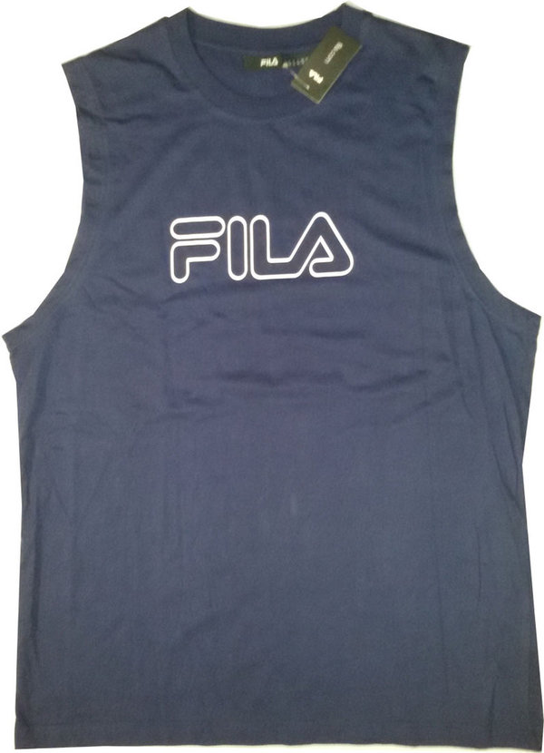 Herren Top Tank Sportshirt Muscle Shirt Gr.XL marineblau FILA Herren Marke kaufen online günstig