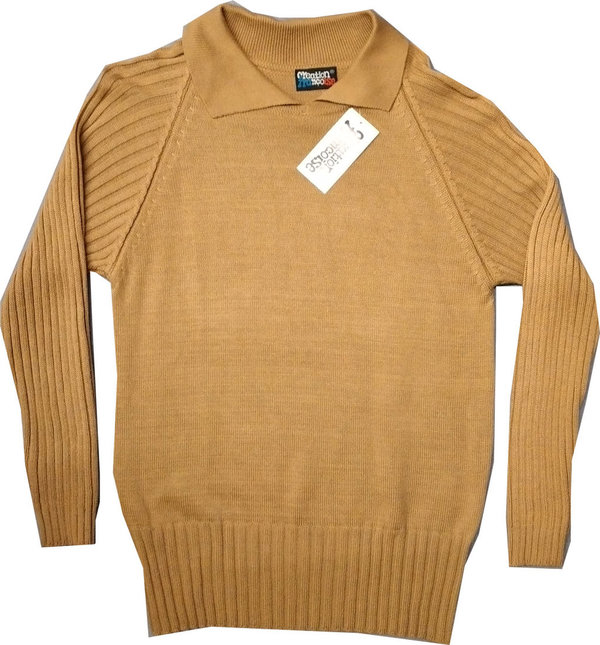 Strickpullover Feinstrickpullover Privatkleidung in der Farbe dunkelgelb Gr.S Sweatshirt Kleidung
