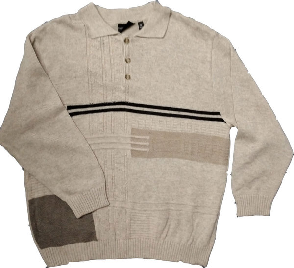 Größe M Herren Pullover hochwertig Sweatshirt Feinstrickpullover Feinstrick Bekleidung