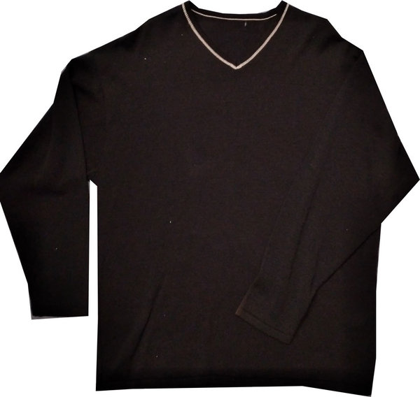 Größe 52 Herren Pullover schwarz sommerpullover Feinstrickpullover dünner leichter  Sweatshirt gut