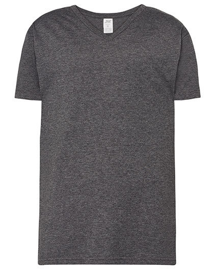 Herren V Ausshnitt Freizeit T-Shirt Urban V-Neck gestaltet online kaufen günstig