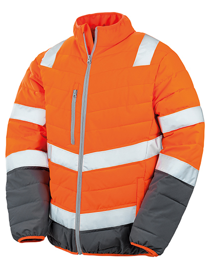 Winterjacke Men`s Soft Padded Safety Jacket Warnschutzbekleidung Jacke Arbeitsjacke Berufsjacke
