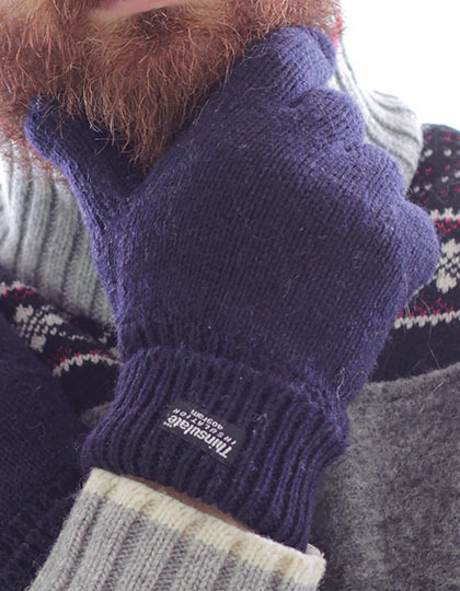 Herren Comfort Thinsulate™ Gloves Winter Wollhandschue Strickhandschuhe Innenfutter Arbeitshandschuh