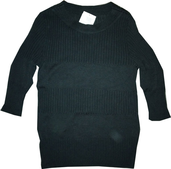 Größe 38 Damen Strickpullover schwarz Rundkragen Pullover Pulli Damenkleidung Herbst Pullover Sweats