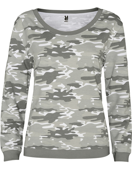 Malone Woman Sweatshirt Camouflage Flecktarn Citytarn Tarnkleidung Tarnmuster Militärbekleidung
