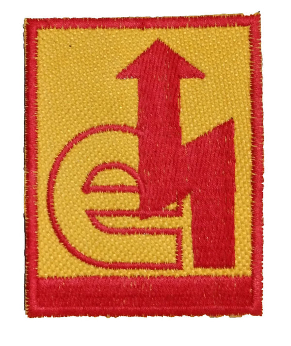Aufnäher Patches Elektriker Logo Emblem Gestickt Berufszeichen Elektro Logo Stickerei Online kaufen