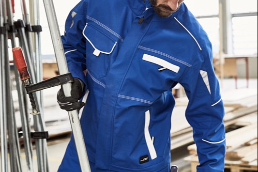 Moderne Schreiner Arbeitsjacke leichte Canvas Jacke Beufsjacke Tischler Handwerker Kleidung