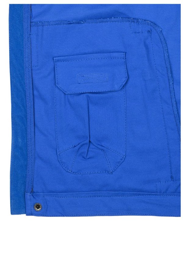 Arbeitsjacke für Sanitär Elektro & Installationsgewerbe Berufsjacke leichte Canvas Sommer Jacke Blau