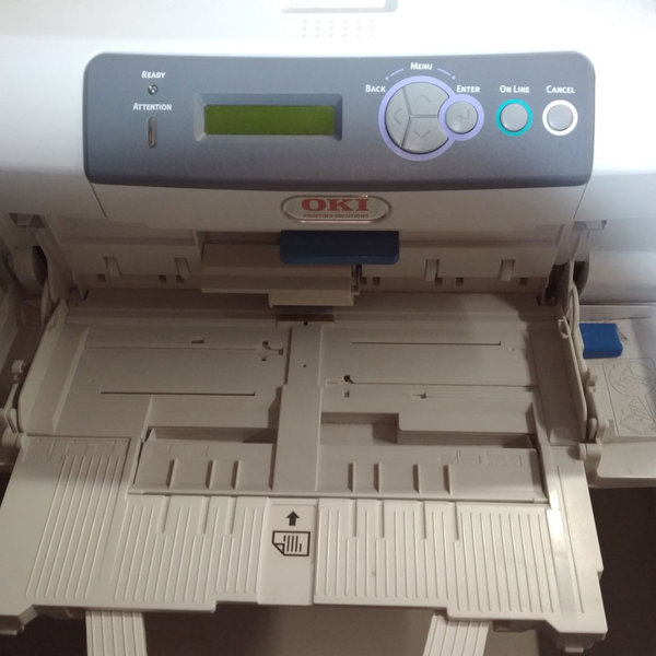 Gebraucht Industrie Drucker Oki 801 A3 Duplex Leserdrucker Farbig