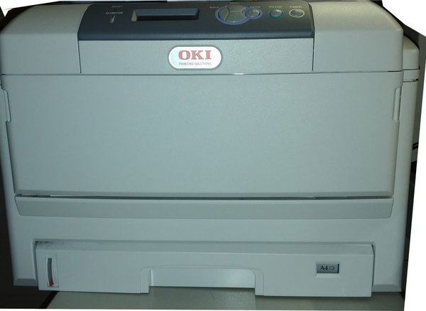 Gebraucht Industrie Drucker Oki 801 A3 Duplex Leserdrucker Farbig