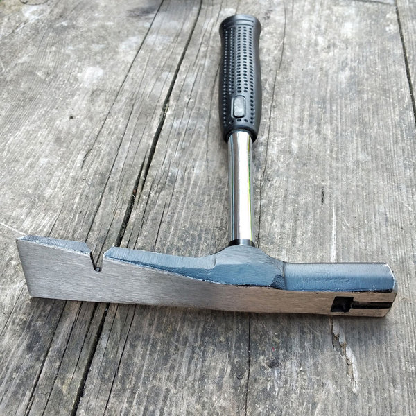 Maurerhammer Geschmiedet Gewicht 700 g Hammer mit Metall Stiel Arbeitswerkzeug Berliner Form