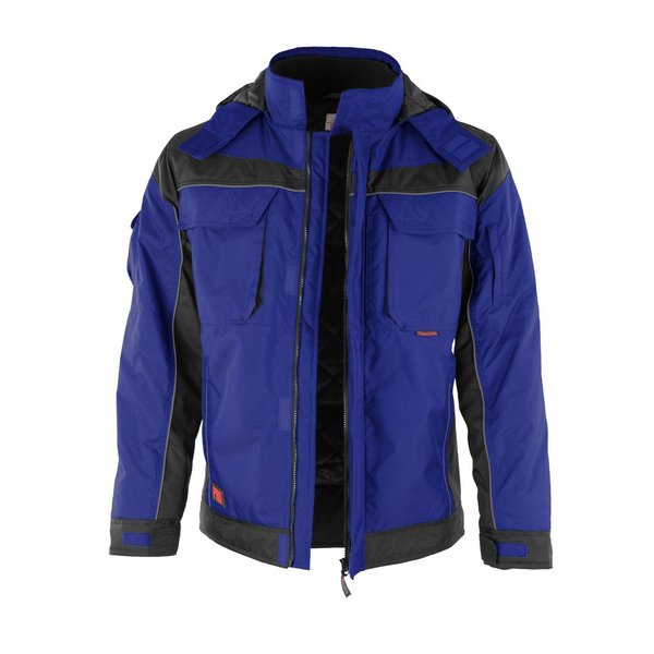 Arbeitsjacke Winterjacke Herrenjacke Berufsjacke royalblau Elektriker Bekleidung Kälteschutz Jacke