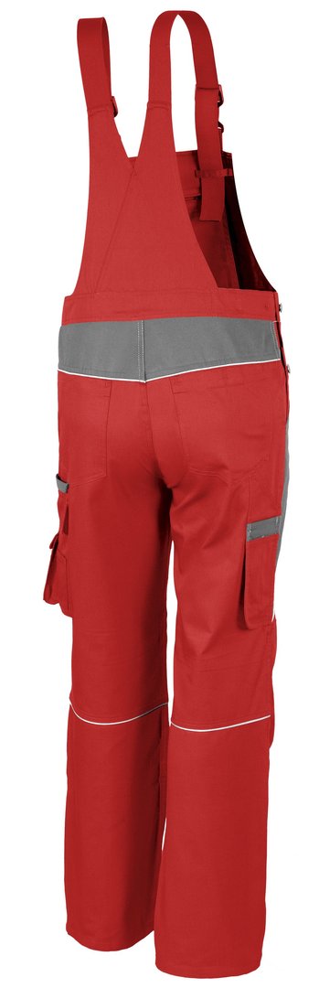 Arbeitslatzhose rot Elektriker Hose Moderne Berufskleidung Latzhose