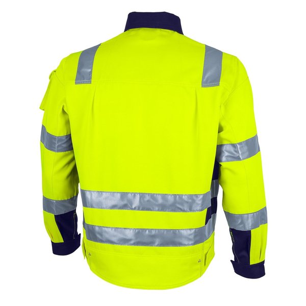 Warnschutzjacke Warnjacke Arbeitsjacke Berufsjacke orange Jacke gelb Moderne Warnschutzbekleidung