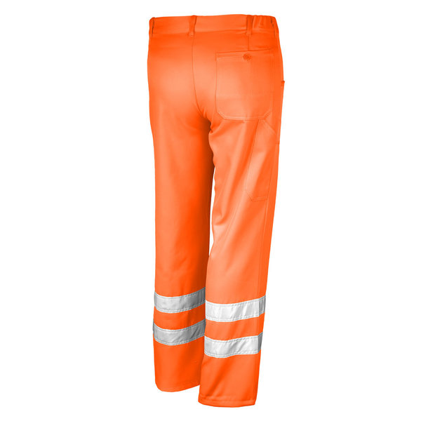 Warnschutz Bundhose orange Berufshose zertifizierte Arbeitshose Warnhose Baustelle Berufsbekleidung