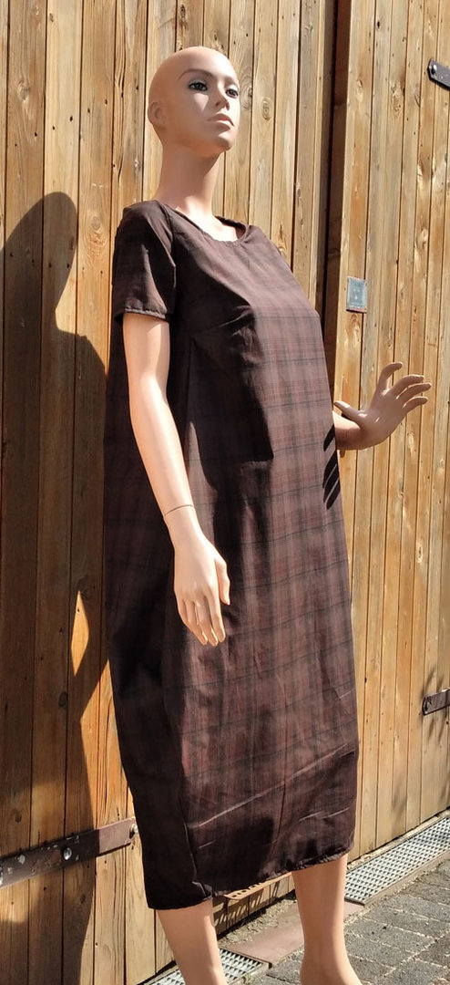 Damen Leichte Sommerkleid Breite Kleid Maxikleid Größe S-M