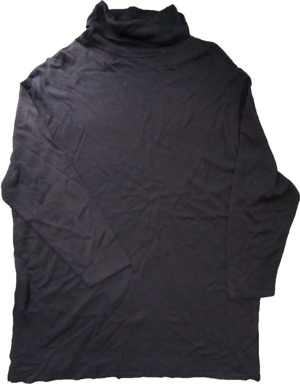3XL 4XL Rollkragenpullover in schwarz anthrazit Damenbekleidung Modekollektion Übergröße Pullover