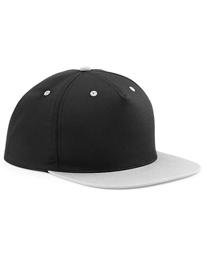 Snapback Cap Basketball Kappe Mütze schwarz grau Kopfbedeckung
