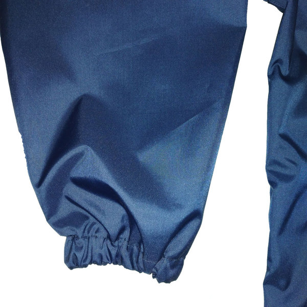 Regenjacke Unisex marineblau Jacke mit Kapuze Wasserdicht Regenschutz winddicht Atmungsaktiv