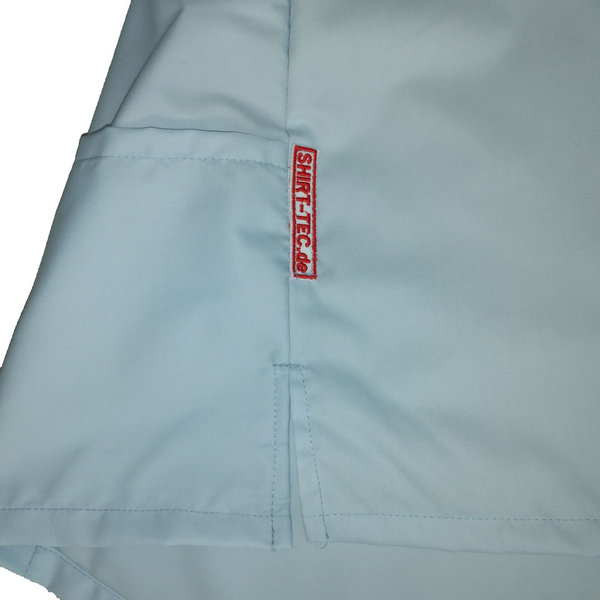 Kasack babyblau Schlupfkasack Größe L Unisex Kittel hellblau Krankenhausbekleidung