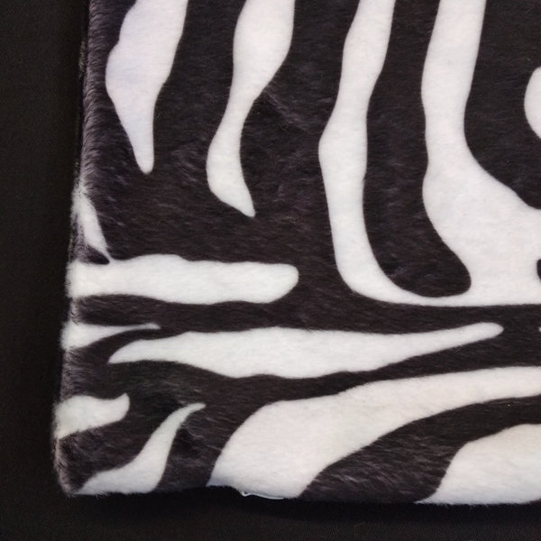 Kopfkissen Bezug Zebra Muster Bezug 38×38 cm dekokissen schwarz weiß Zebrastreifen