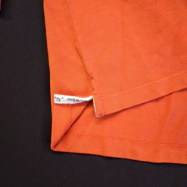 Herren Poloshirt  langarm orange Gr. XXL