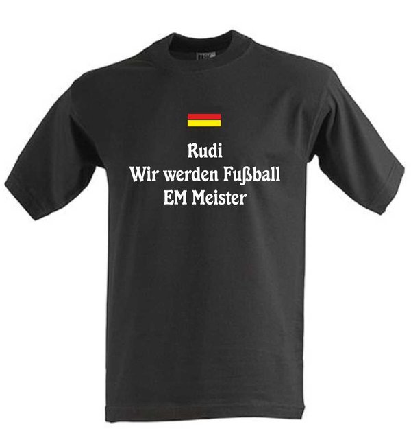 Rudi Wir werden Fußball EM Meister